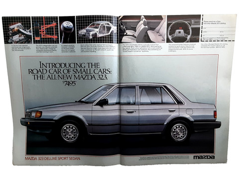 1986 mazda 323 - deluxe, sport