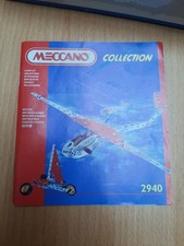 Meccano Collection 2940, Plane Sail & Bike - 3 Models, Cogs Wheels, Tools