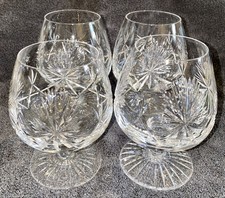 4 x Edinburgh Crystal “STAR