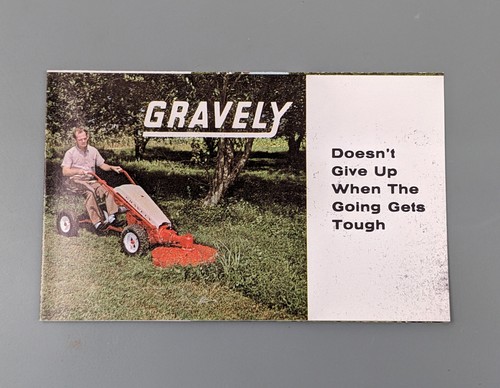 Gravely 1964 mower - gravely,