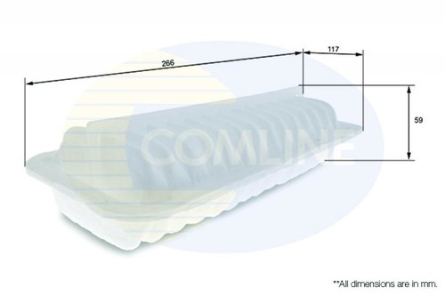 Engine air filter - filter, element