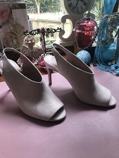Next Ladies New Peep Toe Shoe Size 5 Unworn Sling Back Stiletto High Heel Classy
