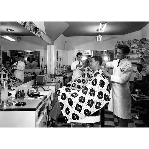 Men hairdressing salon - salon, art