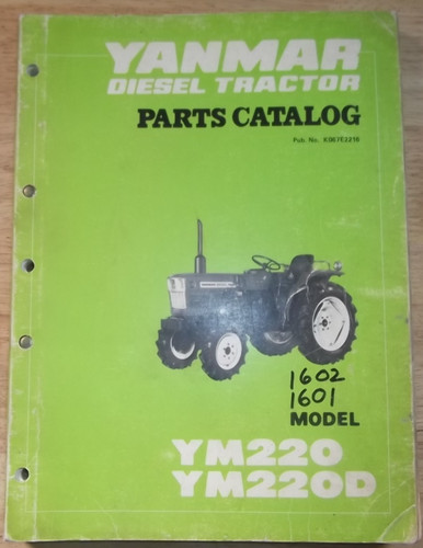Yanmar ym220 ym220d tractor - yanmar,