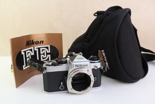 Nikon 35mm film camera - fe,