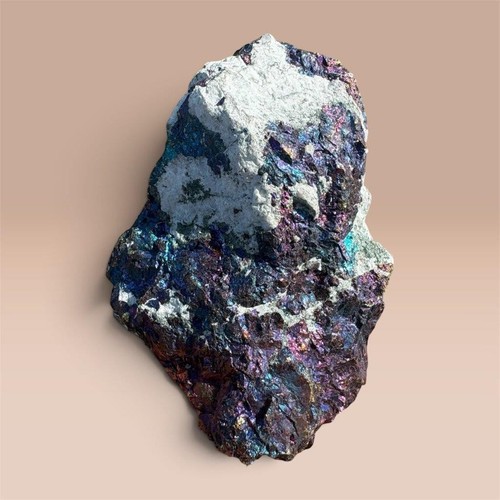 Peacock ore chalcopyrite 95mm - peacock,