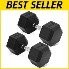50lb Hex Dumbbells Pair -
