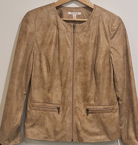 Ladies carmel faux snakeskin - ladies,