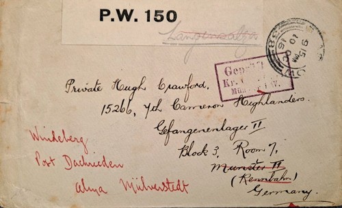 Ww1 british pow - pow, h