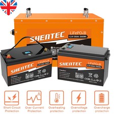 LiFePO4 12V 300Ah 200Ah 150Ah Lithium Battery BMS for Boat Camper Backup Power