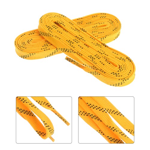 Hockey boots wax laces - wax, waxed