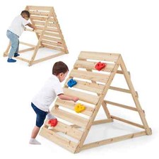 Wooden Climbing Toy with Colorful Climbing Rocks & Climbing Ladders MHE10205TP