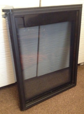 Inventor  Glass Front Door Bottle Fridge in perfect condition Model  IW24BL-BS