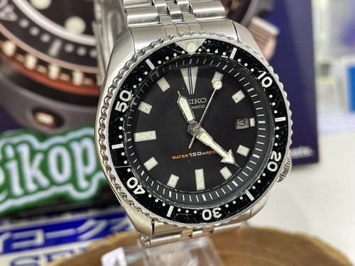 Seiko men black - seiko, watch