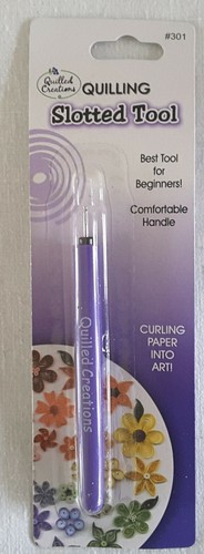 Slotted quilling tool 4 - slotted, 4"