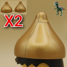 X2 Playmobil Gold Helmet-Medieval Warrior-Arab-Egyptian Soldier-Pyramid