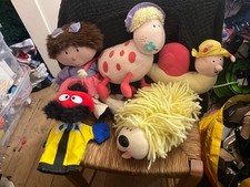 The magic roundabout vintage 1992/93 soft toy plush x 5