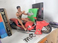 Action Man Motorbike & Sidecar by Hasbro 2000 Plastic One Missile Tilt Racer Toy