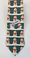 Christmas Tie Atishoo Snowman