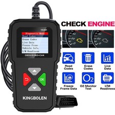 Car Diagnostic Tool EOBD OBD2 Scanner Read Clear Fault Code Reader Check Engine