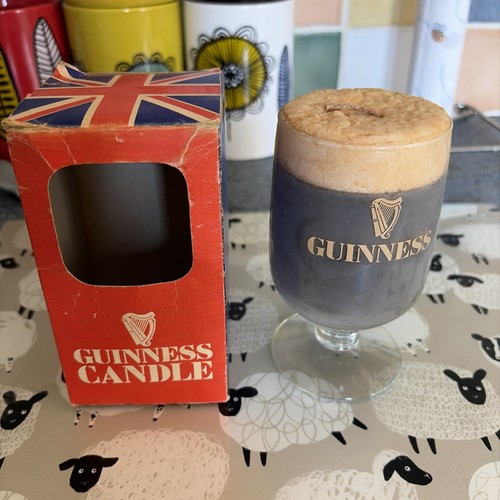 Vintage guinness candle - guinness, in