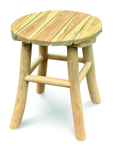 Malvern teak root slatted end - root,
