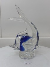 Hand Blown Art Glass Fish On A