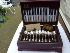 64 PIECE SILVER PLATE ARTHUR