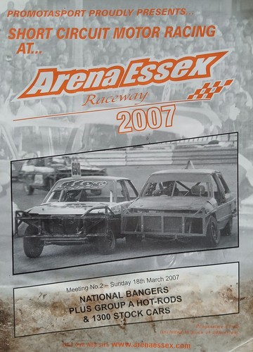 Arena essex stock - essex, racing