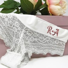 Personalised Bride Knickers - Wedding Gift