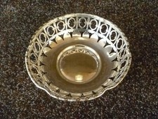 AN ANTIQUE PIERCED SILVER