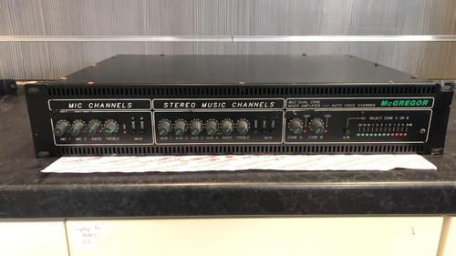 Mcgregor mixer amplifier bgr - mcgregor,
