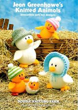 Jean Greenhowe's Knitted Animals pattern book for toys