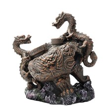 Ancient Dragon Pot Aquarium Ornament – Fish Tank Hideaway Decor Ornament