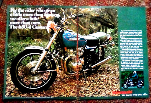 1977 kawasaki kz650 - kawasaki, four