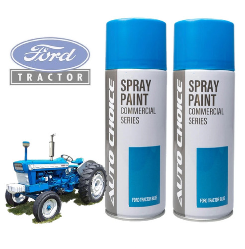 Ford tractor blue acrylic - ford,