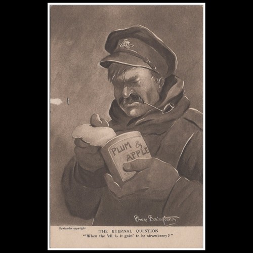 Wwi soldier comic postcard - wwi,