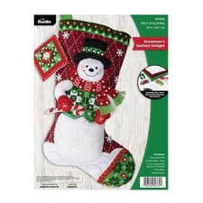 Bucilla 18" Felt Christmas