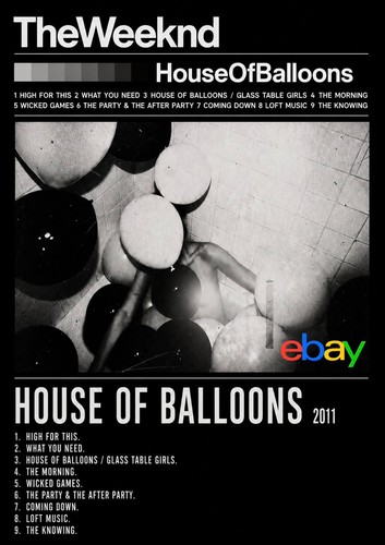The weeknd house balloons - of,