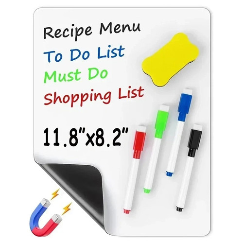 Magnetic fridge whiteboard - magnetic,