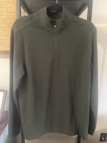 Orvis sweater mens large green - large,