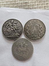 Sterling silver crowns 2 x - ,