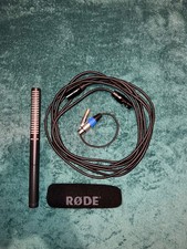 RØDE NTG-2 Shotgun Microphone – with Foam Deadcat, Bag & XLR Cable / XLR-Mini