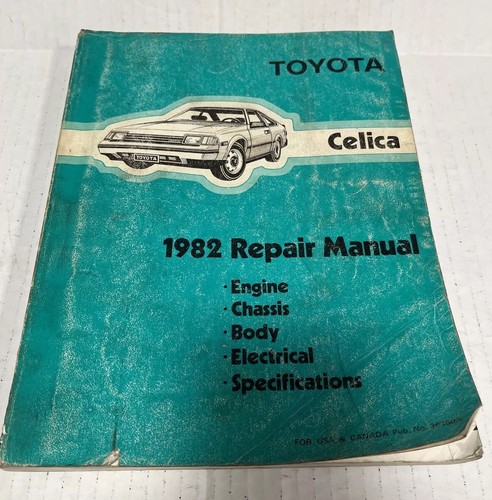 1982 toyota celica factory - 1982,