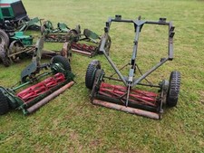 towing mowers can be pulled with tractor quad or a ride on,ransome lloyds hayter