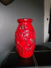 Vintage West German Bay Vase
