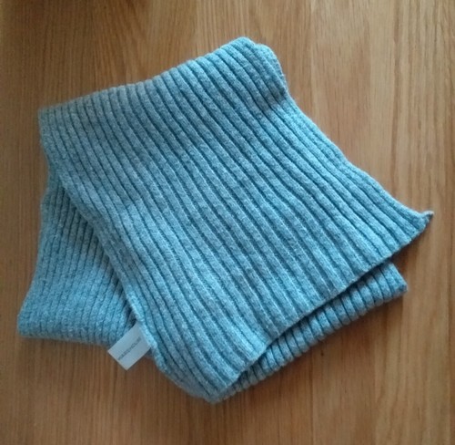Warehouse grey knitted scarf - warehouse,