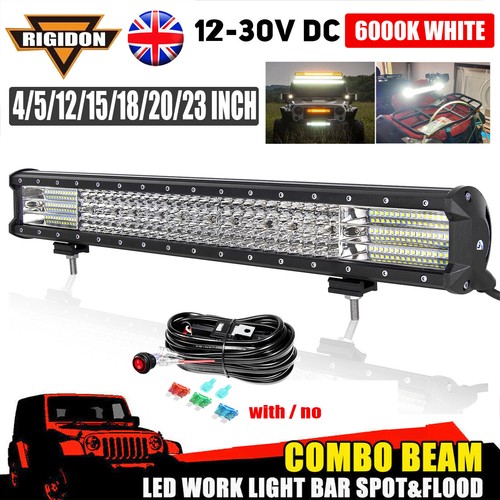 Quad rows led work light - led, bar
