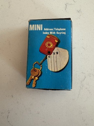 Vintage mini address - mini, address/phone