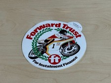 Vintage Forward Trust Sticker Suzuki Texaco Heron Motorcycle Racing 4.5"